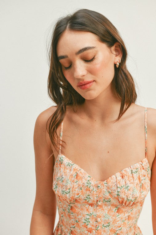 Floral Corset Dress