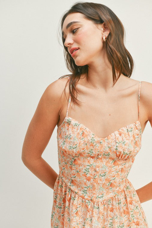 Floral Corset Dress