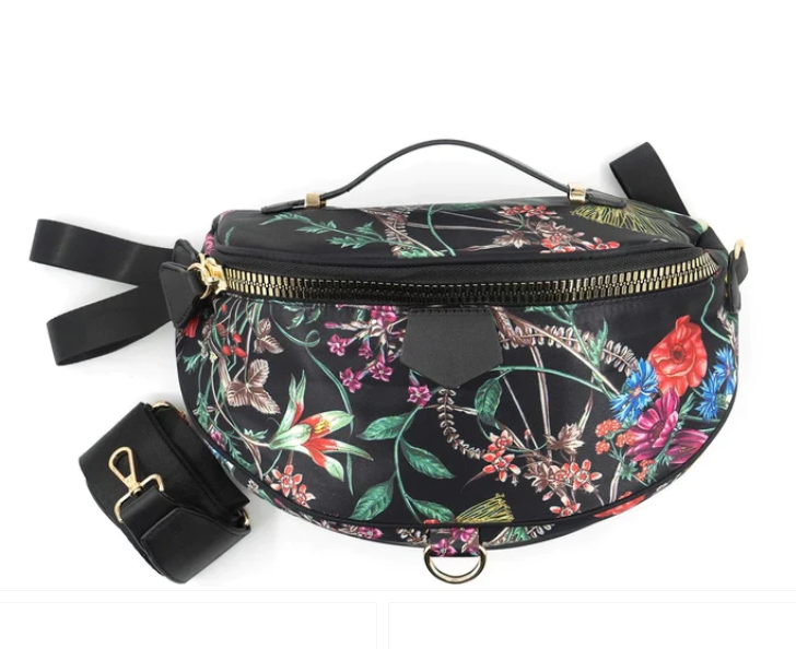 Large Nylon Crossbody Sachel