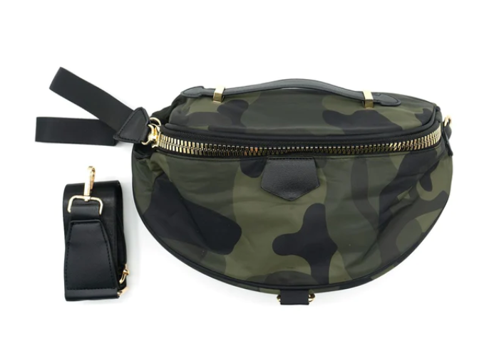 Large Nylon Crossbody Sachel
