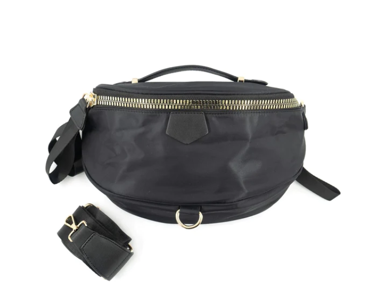 Large Nylon Crossbody Sachel