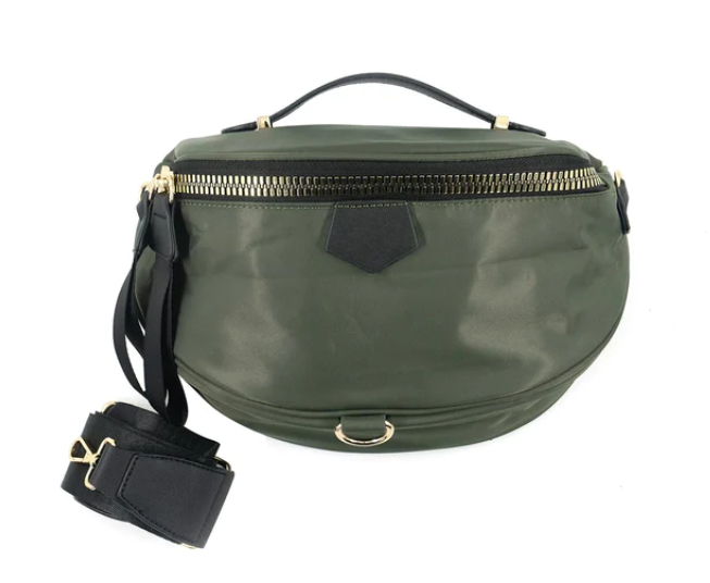 Large Nylon Crossbody Sachel