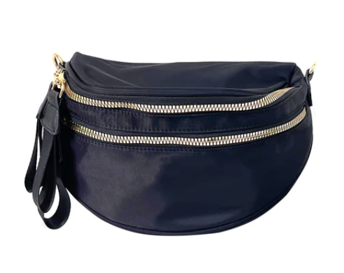 Nylon Crossbody Satchel