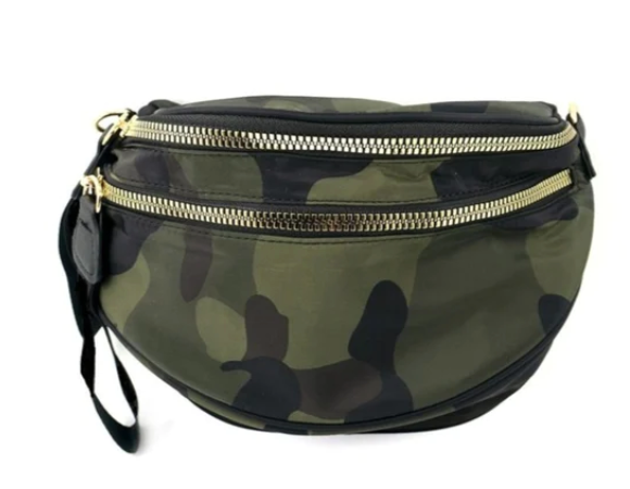 Nylon Crossbody Satchel