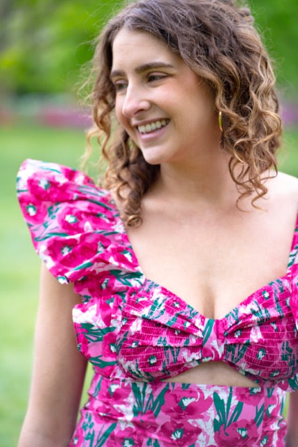Floral Bow Dress