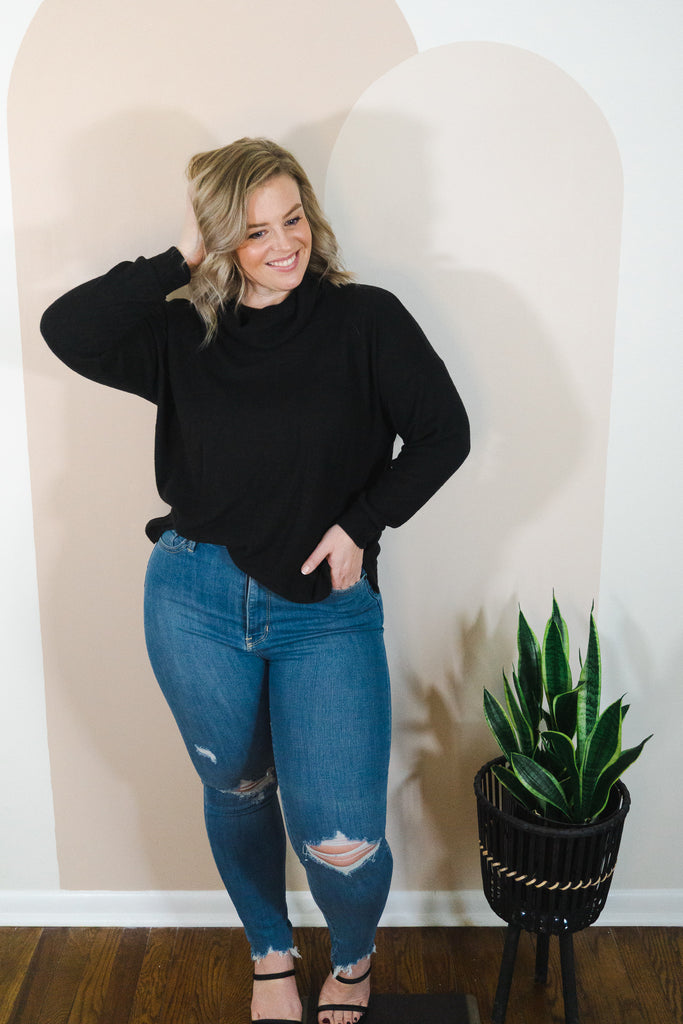 Cozy Turtleneck Top