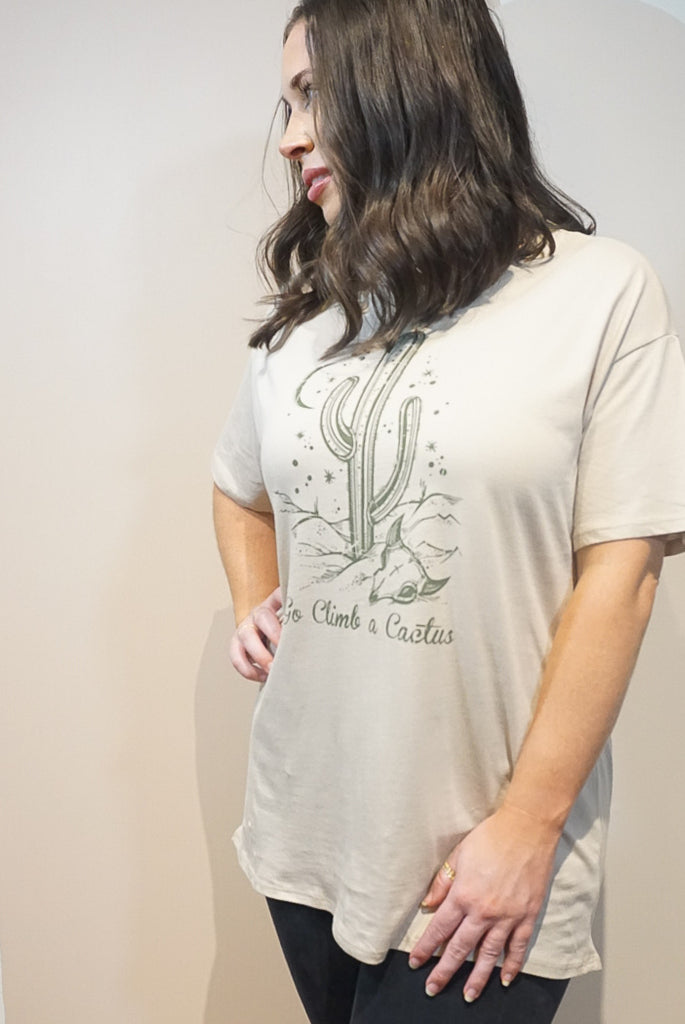 Oversized Tee - Cactus
