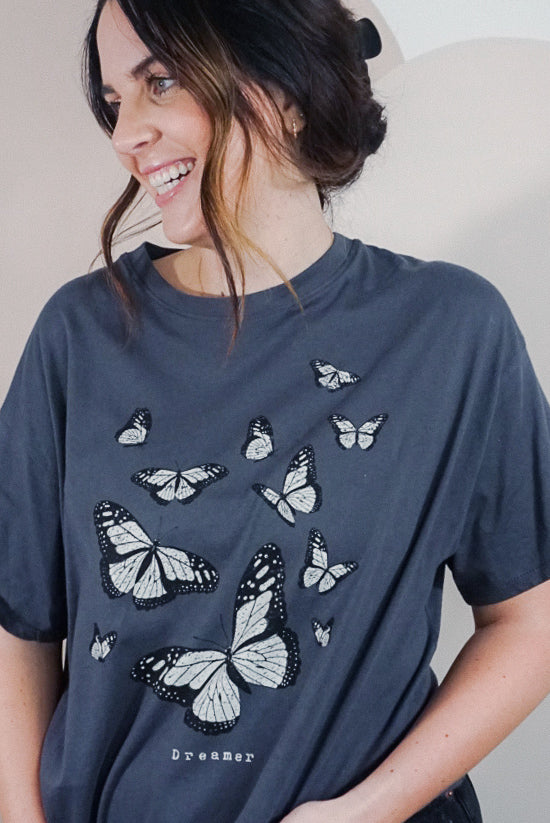 Butterfly Oversized Tee