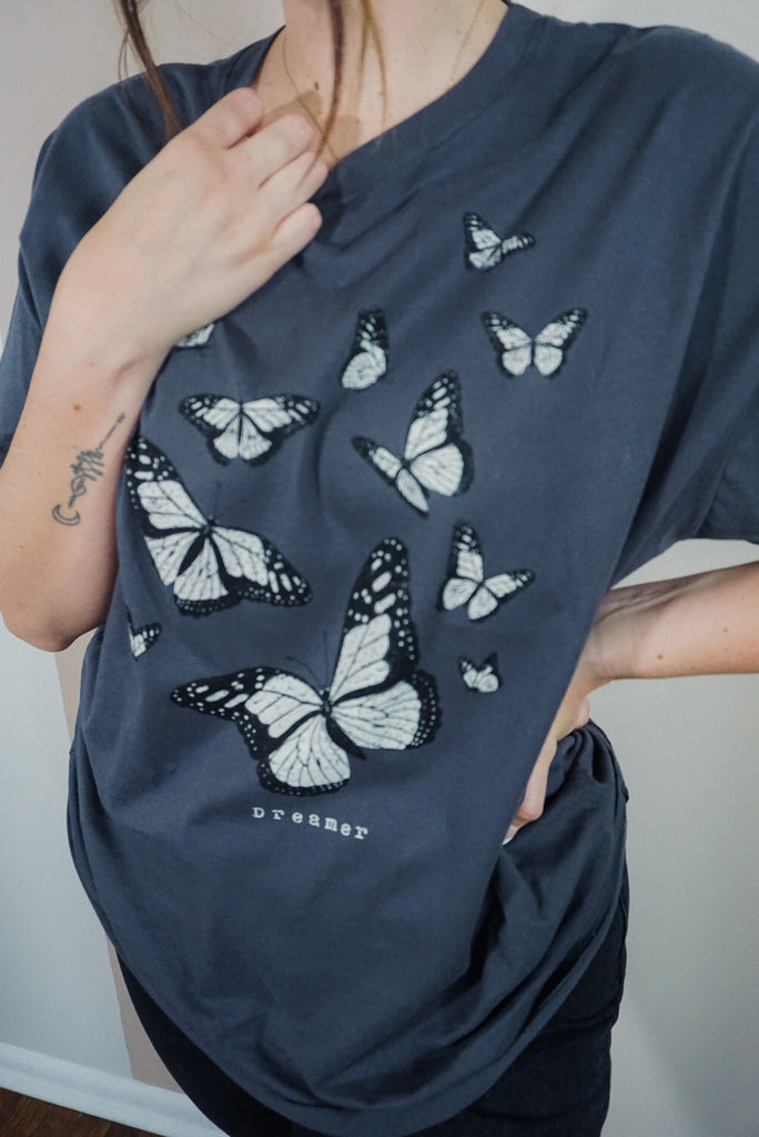Butterfly Oversized Tee