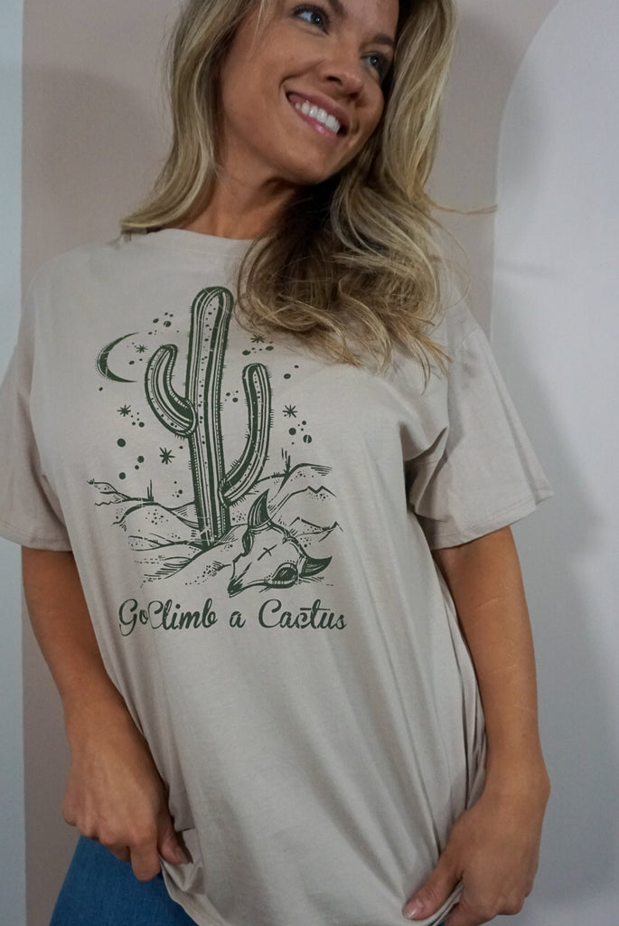 Oversized Tee - Cactus