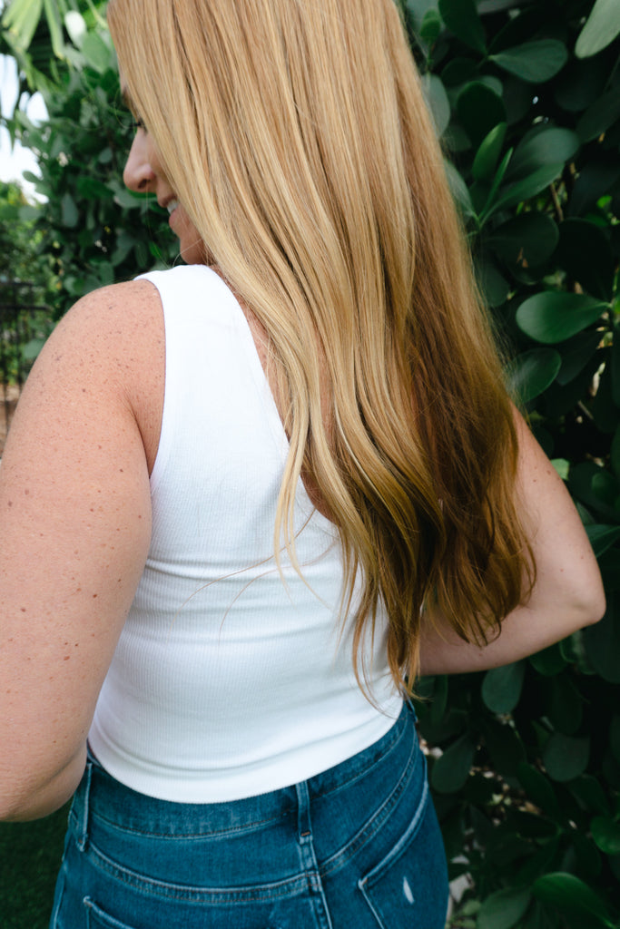 Seamless Ribbed Finley Crop Top Tank