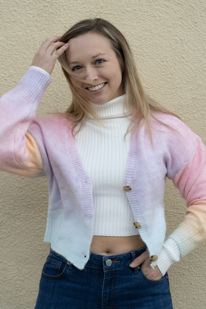 Cotton Candy Cardigan
