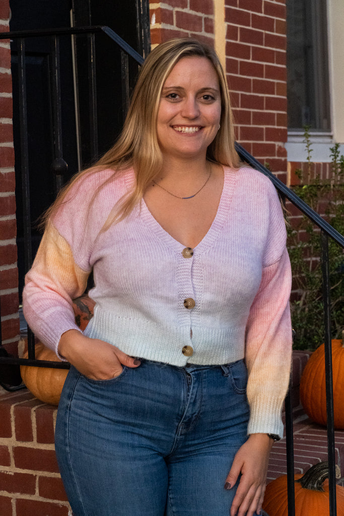 Cotton Candy Cardigan