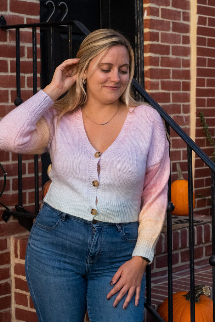 Cotton Candy Cardigan