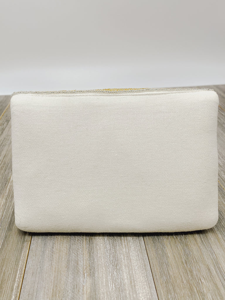 Two-Tone Small Clutch