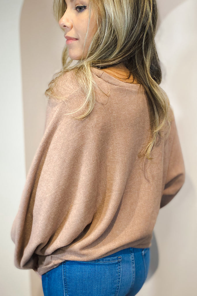 Dolman Puff Sleeve Top