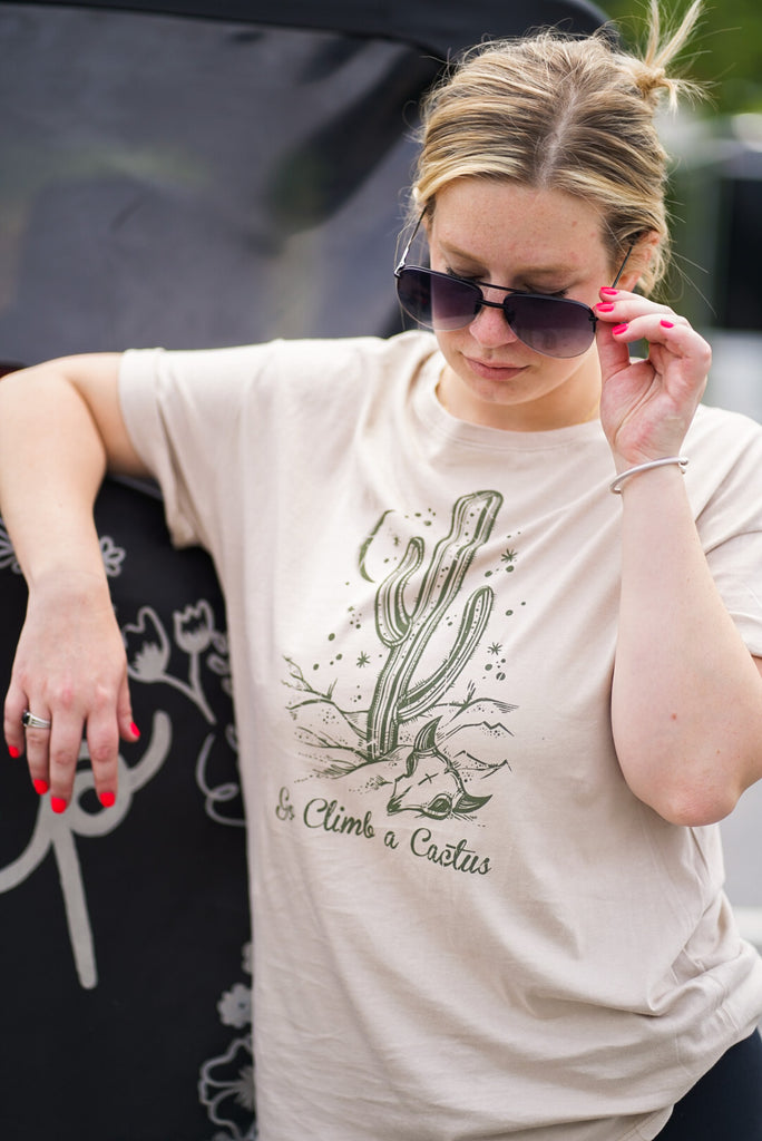 Oversized Tee - Cactus