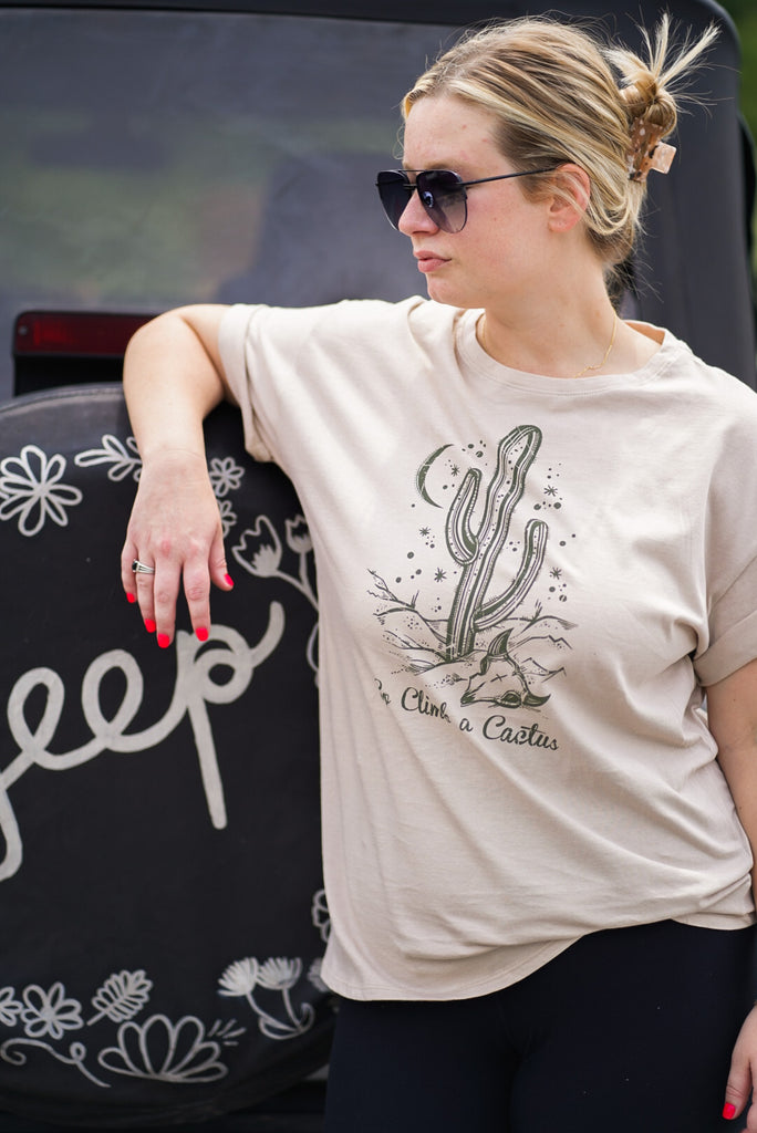 Oversized Tee - Cactus