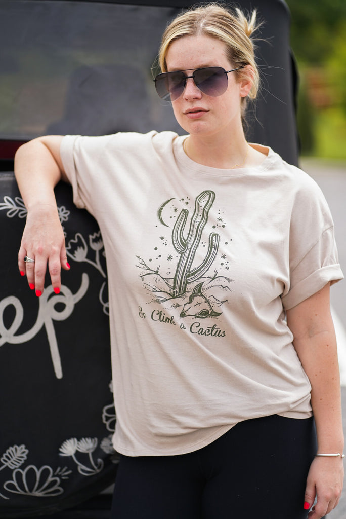 Oversized Tee - Cactus